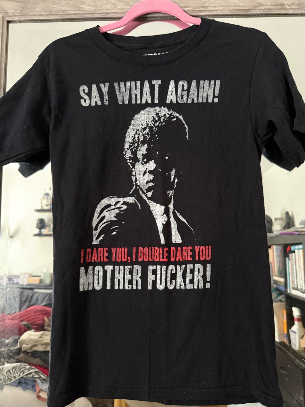 ❤️ 3 for $18 ❤️ Pulp Fiction Say What Again Tee - Picture 1 of 3